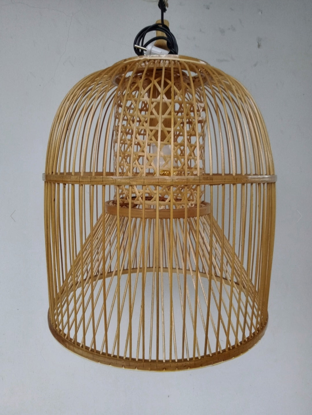Suspension cage aux oiseaux - Fabriquée main au Vietnam