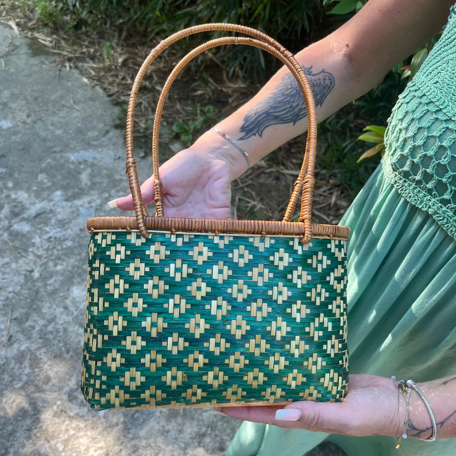 Sac Éclat de petit Mandala-Fabriquée main au Vietnam
