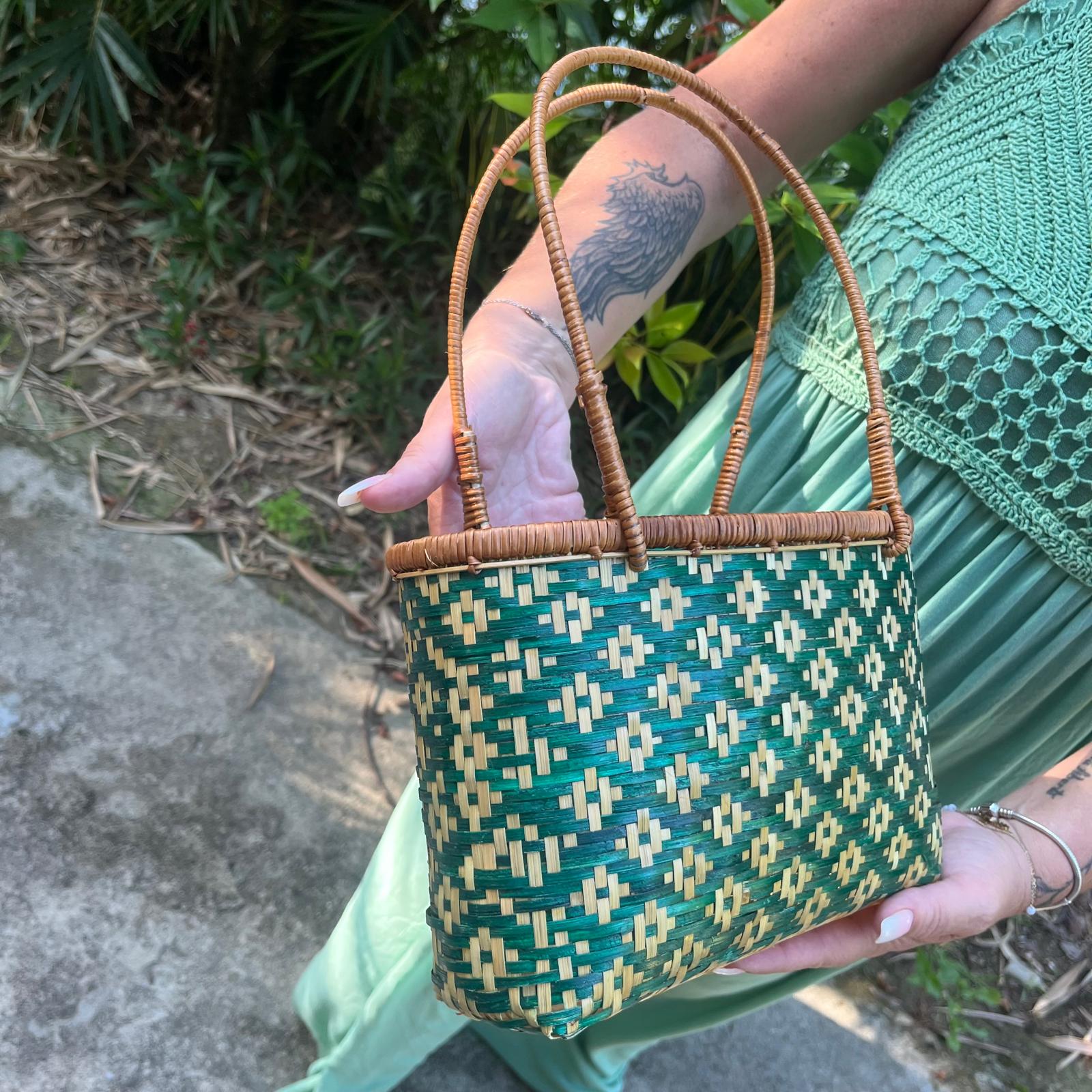 Sac Éclat de petit Mandala-Fabriquée main au Vietnam
