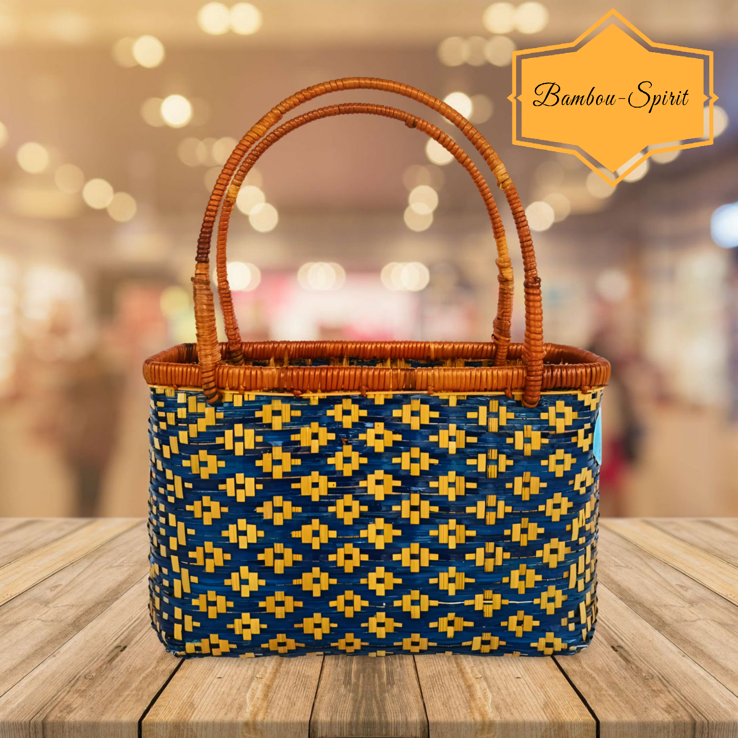 Sac Éclat de petit Mandala-Fabriquée main au Vietnam