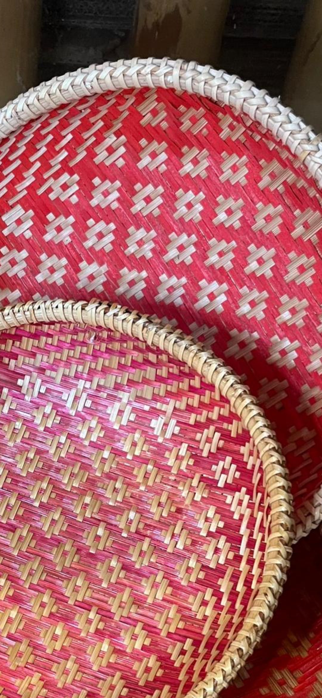 Corbeille Petit Mandala -Fabriquée main au Vietnam