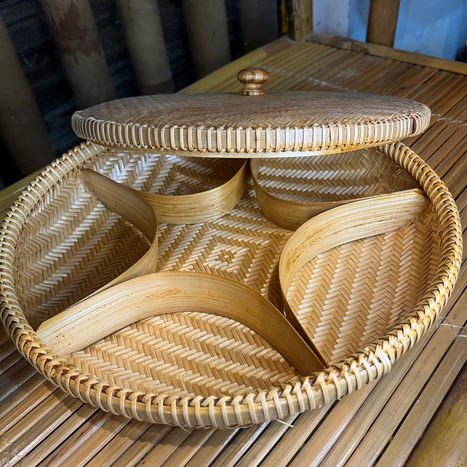 Corbeille La Bohème des Saveurs -Fabriquée main au Vietnam