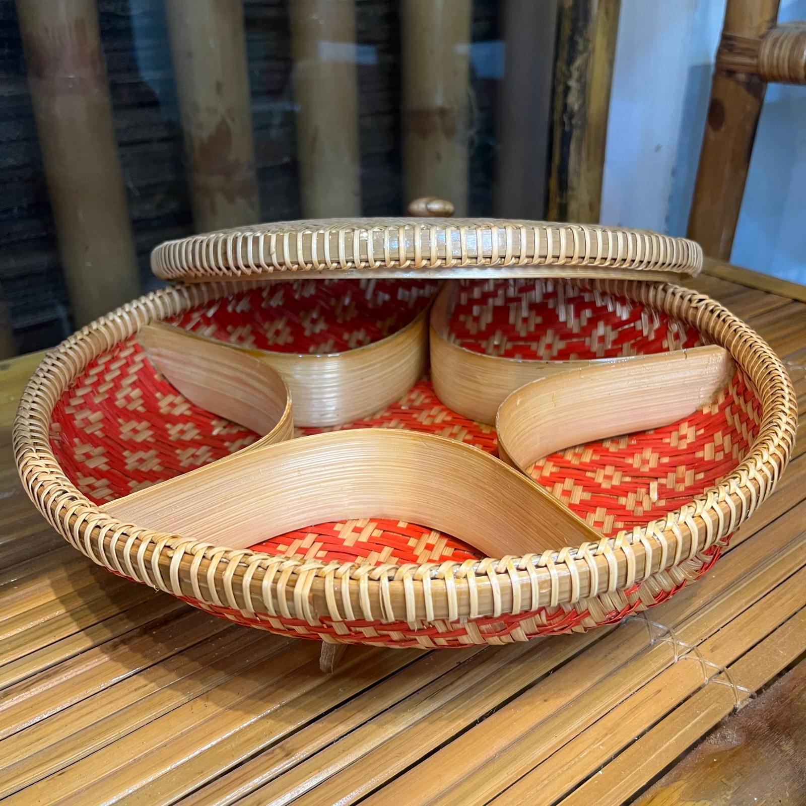 Corbeille La Bohème des Saveurs -Fabriquée main au Vietnam