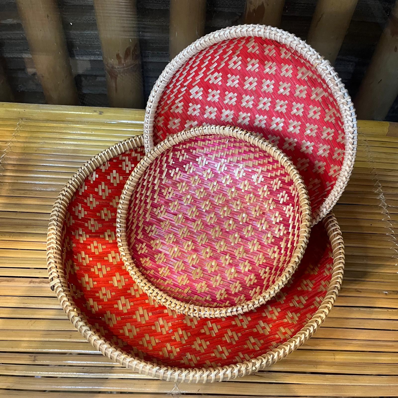 Corbeille Petit Mandala -Fabriquée main au Vietnam