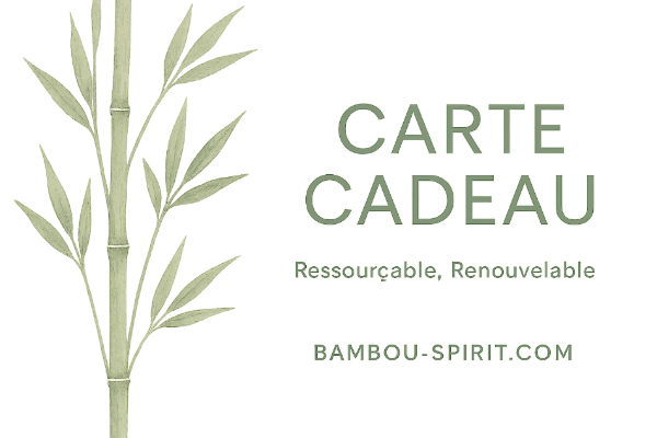 Achat de Carte cadeaux Bambou-Spirit