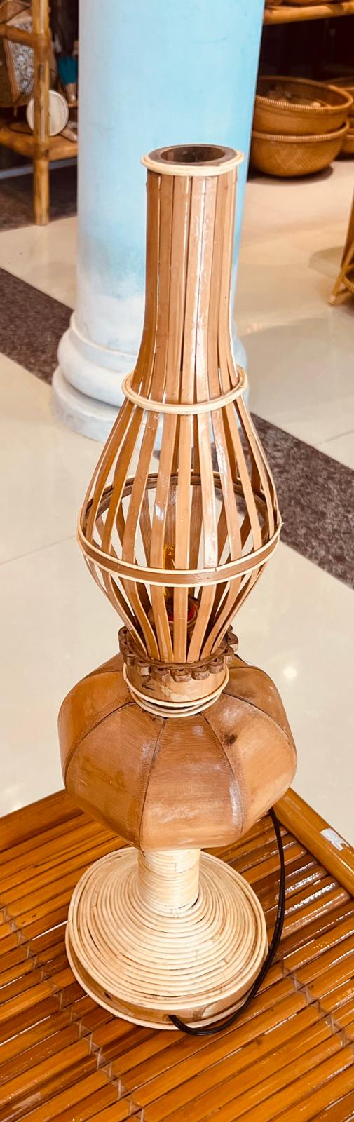 Lampes Les Jumelles Naturelles - Fabriquée main au Vietnam