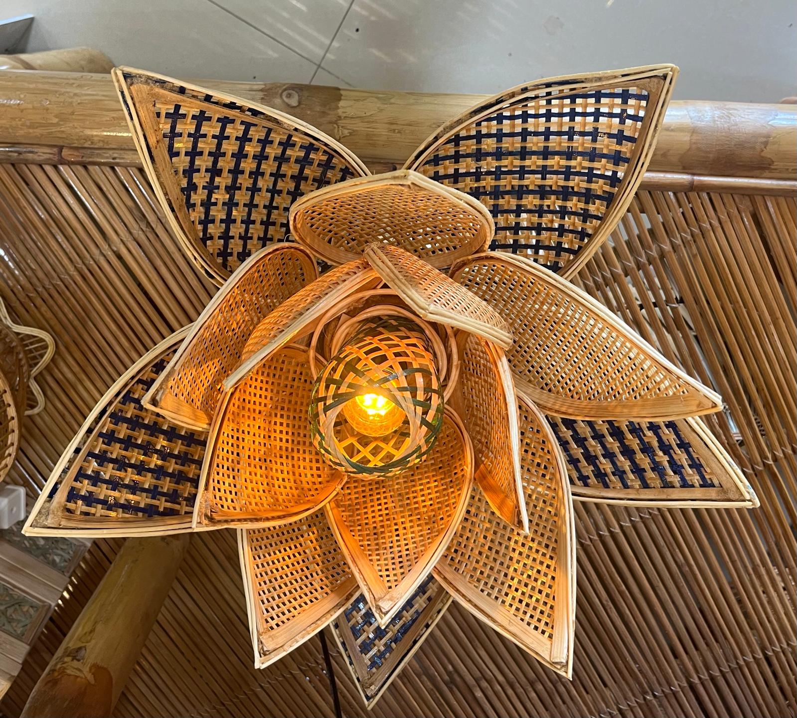 Lampes Eclat de Lotus - Fabriquée main au Vietnam