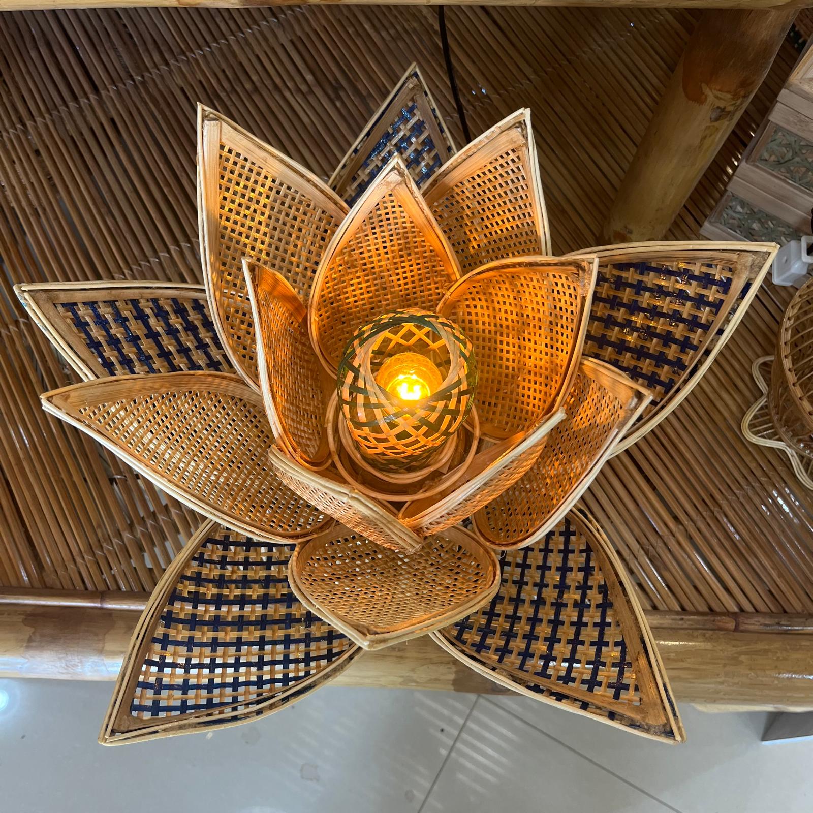Lampes Eclat de Lotus - Fabriquée main au Vietnam