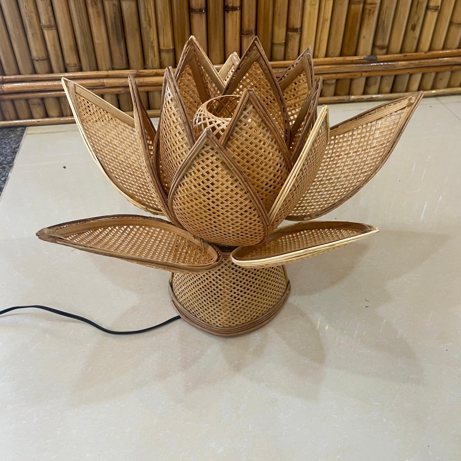 Lampes Eclat de Lotus - Fabriquée main au Vietnam