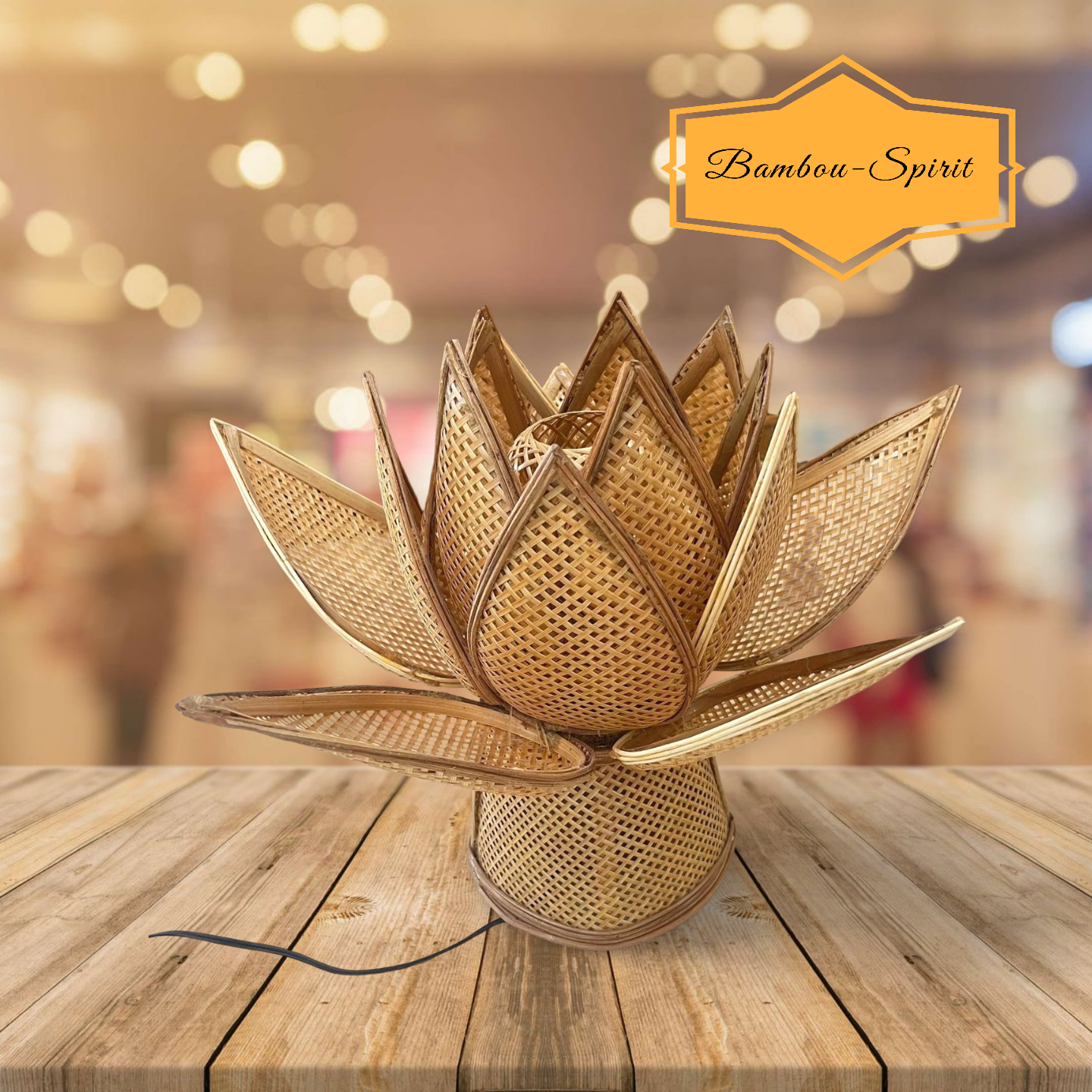 Lampes Eclat de Lotus - Fabriquée main au Vietnam