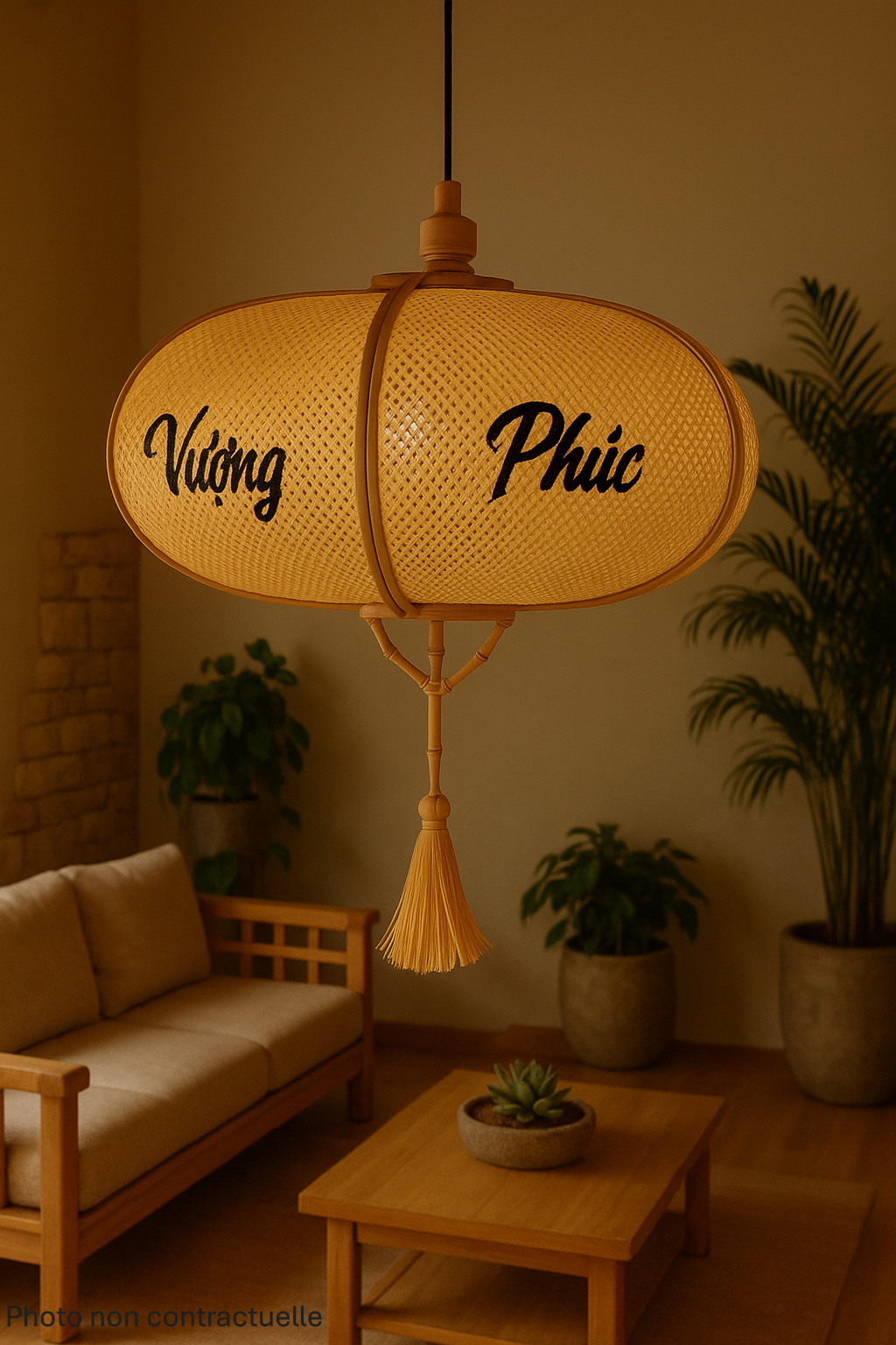 Suspension Nuage d'Asie - Fabriquée main au Vietnam
