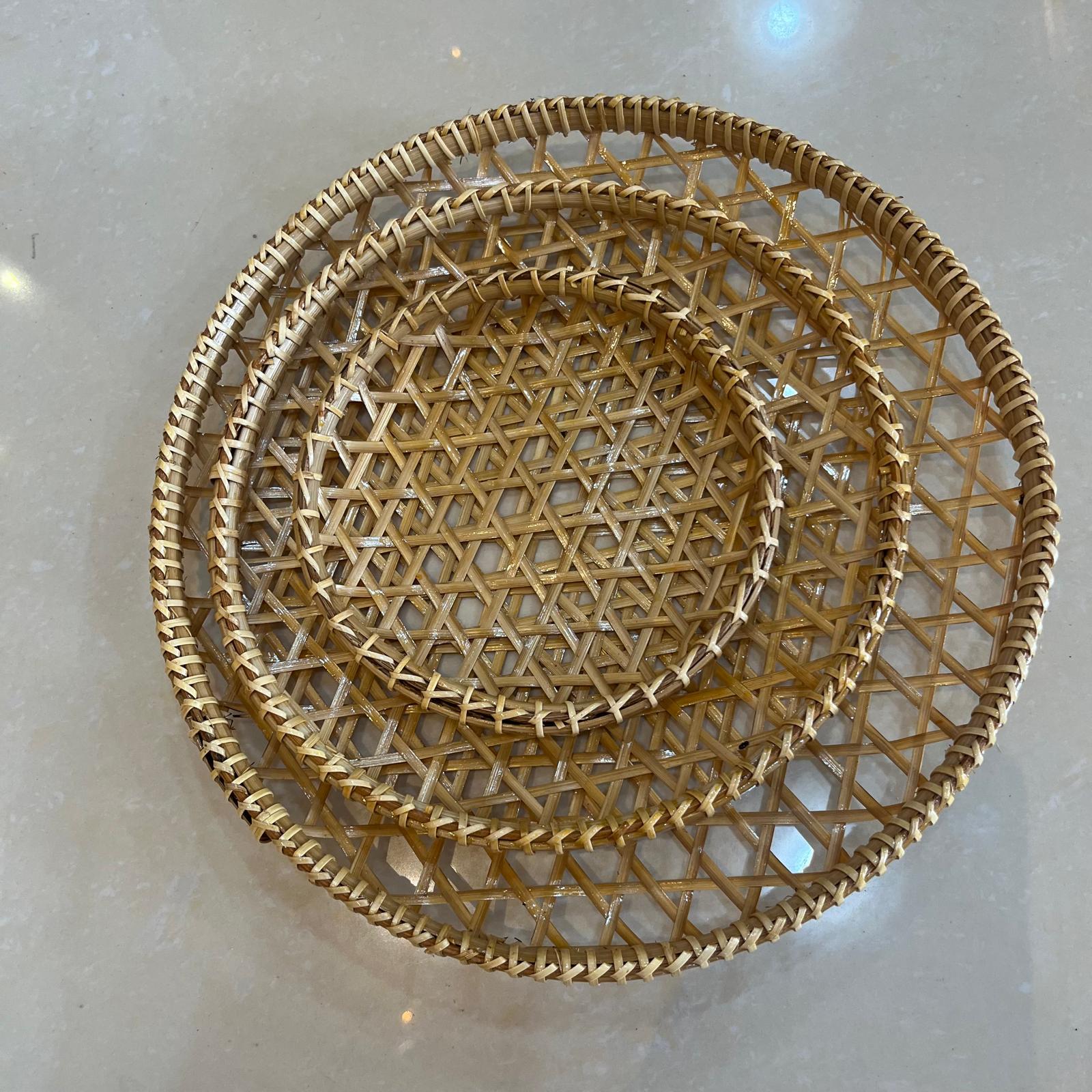 Plateau Dentelle de Bambou  - Fabriqué main au Vietnam