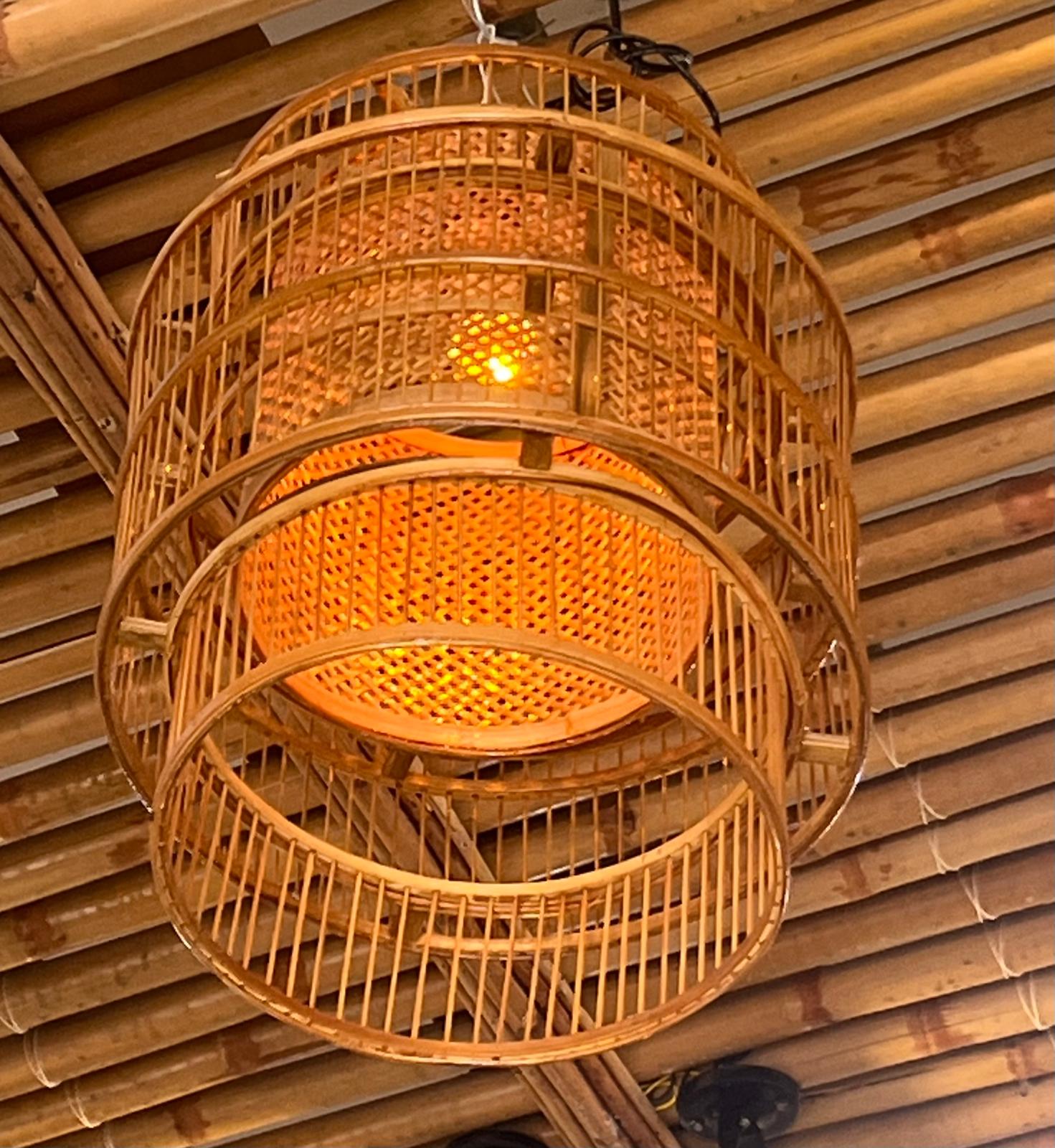 Suspension tribambou - Fabriquée main au Vietnam