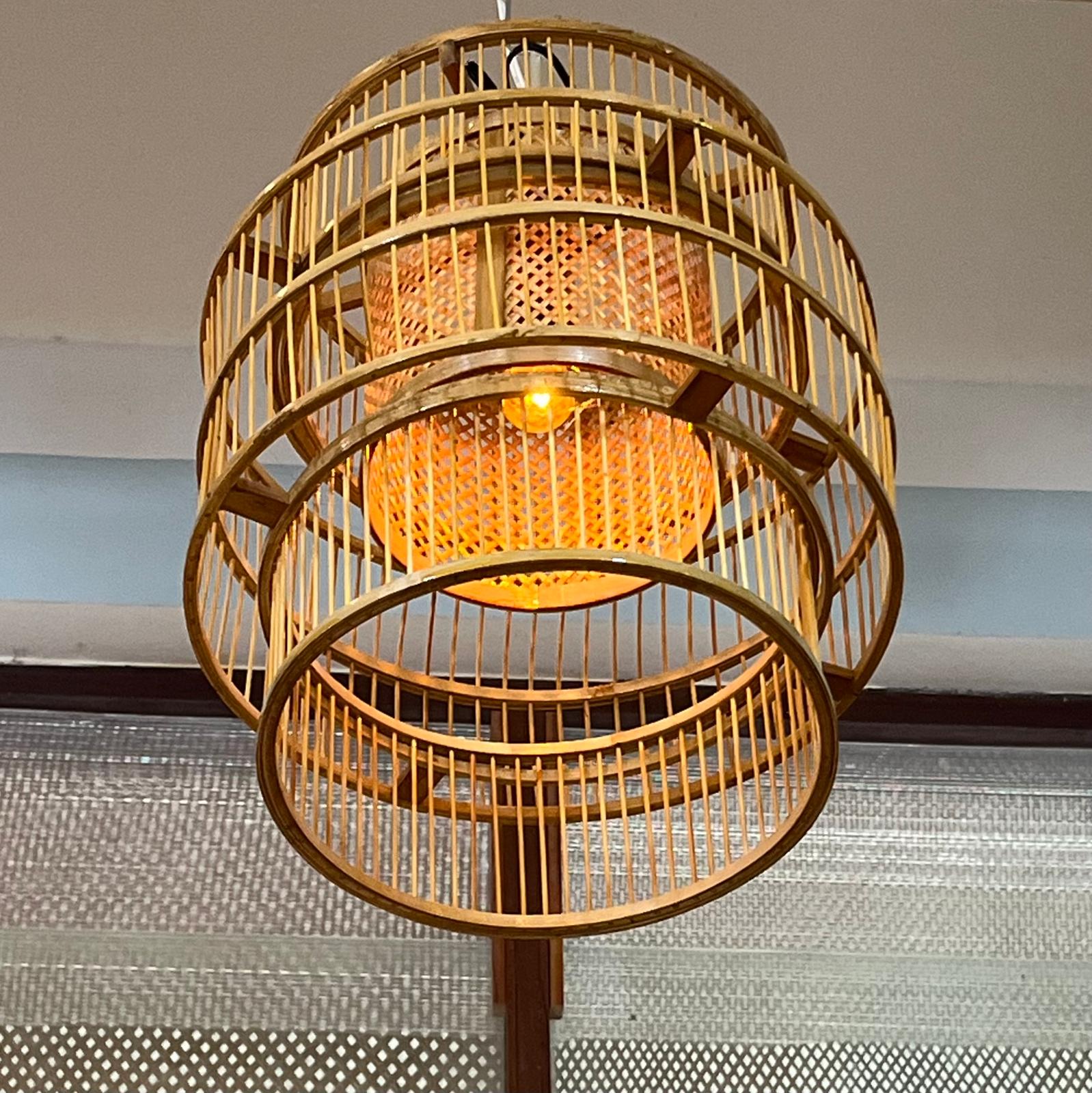 Suspension tribambou - Fabriquée main au Vietnam